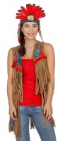 Preview: Kelly fringed vest for women
