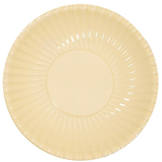 10 Cream Passion paper plates 23cm