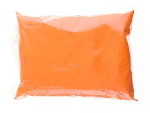 Neon Orange Holi Effekt Pulver 500g