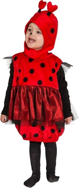 Marini ladybug children's vest with hat