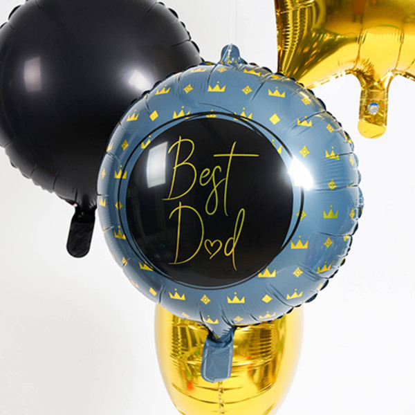 Elegant Best Dad folieballon 45cm