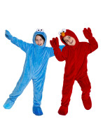 Vorschau: Sesamstraße Elmo Kostüm für Kinder