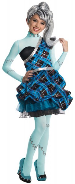 Monster High Frankie Stein pige kostume
