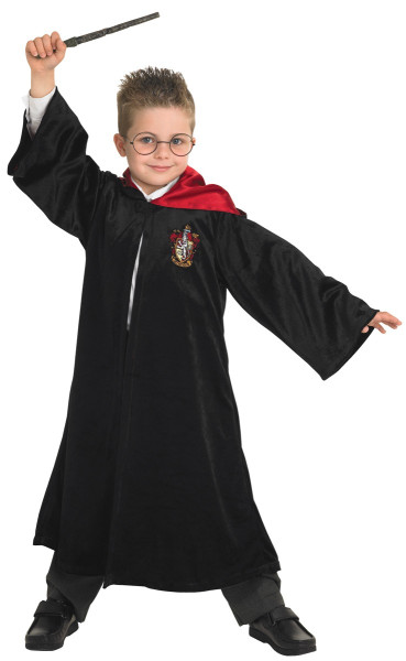 Czarny szlafrok dla dzieci Harry Potter