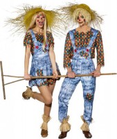 Voorvertoning: Crazy Scarecrow kostuum voor dames