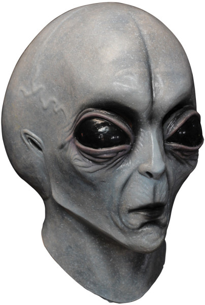 Area 51 Alien Vollkopfmaske für Erwachsene