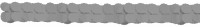 Aperçu: Guirlande en papier gris 3.65m