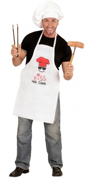 Grembiule da cuoco Kiss The Cook For Men 3