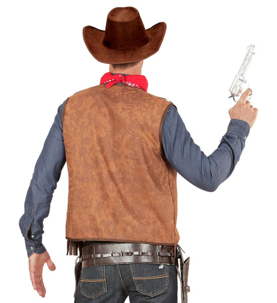 Klassische Wild West Cowboy Herren Weste 3