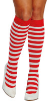 Preview: Blue and white striped sailors knee socks
