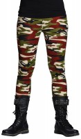 Military camouflage leggings