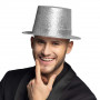 Preview: Glitter party hat silver