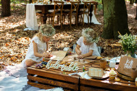 Vista previa: Actividades infantiles ambientadas para bodas.