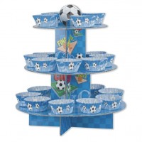 Soccer Party Cupcake Stand Set