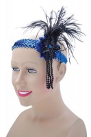 Anteprima: Fascia per capelli con paillettes Charleston Disponibile in 3 colori