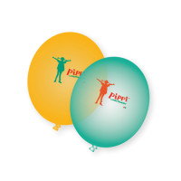 8 Pippi Långstrumpballonger