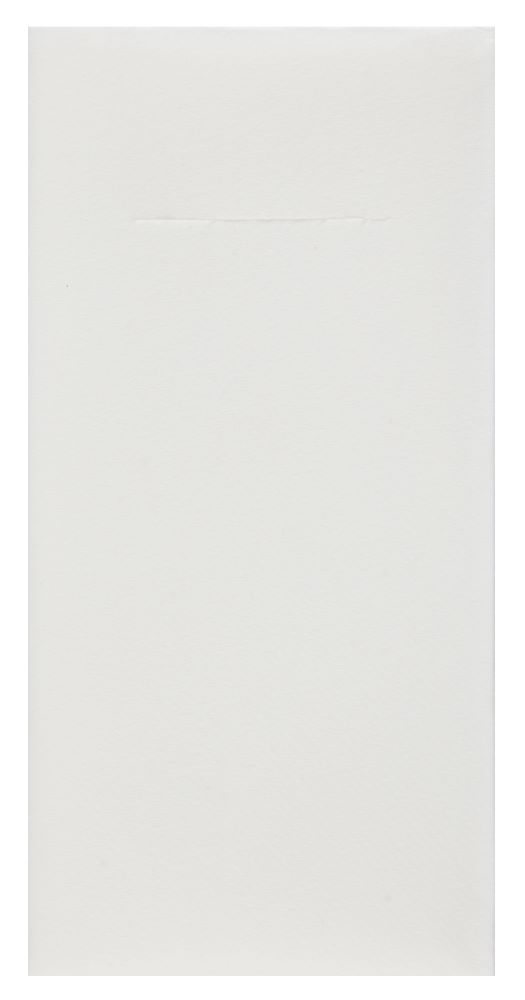 12 weiße Bestecktuch-Servietten 40cm