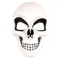 Gruselige Skelett Maske für Erwachsene