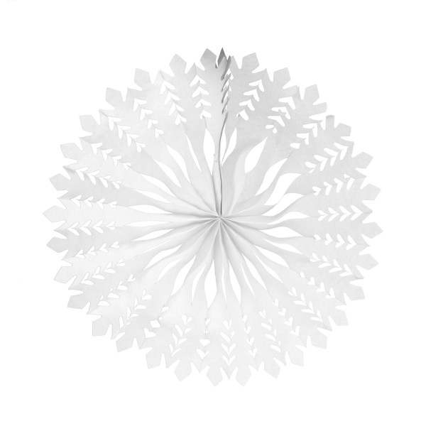 Wachlarz Snowflake 40cm