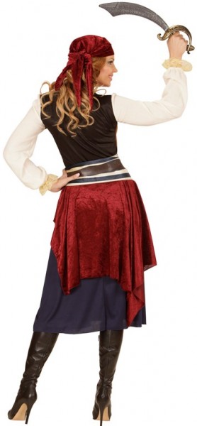 Disfraz de pirata novia corsario deluxe 2