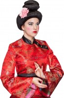 Vista previa: Peluca elegante de geisha para mujer