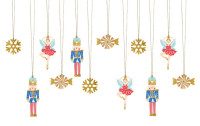 Preview: 12 Nutcracker fairy tale pendants