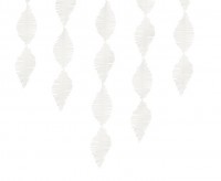 Aperçu: Guirlande papier crépon blanc 3m