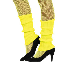 Leg warmers neon yellow