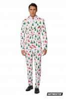 Preview: Suitmeister party suit Merry Christmas White