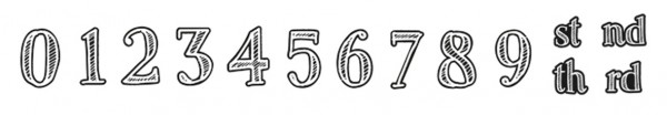 Gelukkige verjaardagsslinger Zwart ontmoet wit Aanpasbaar 320 cm 3