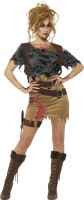 Oversigt: Zombie Hunter Michelle kostume til kvinder