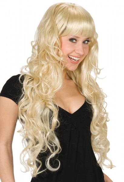 Curls beauty woman wig