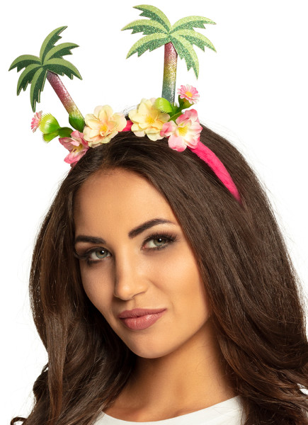 Caribbean palm headband
