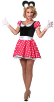 Minnie Mouse meid kostuum