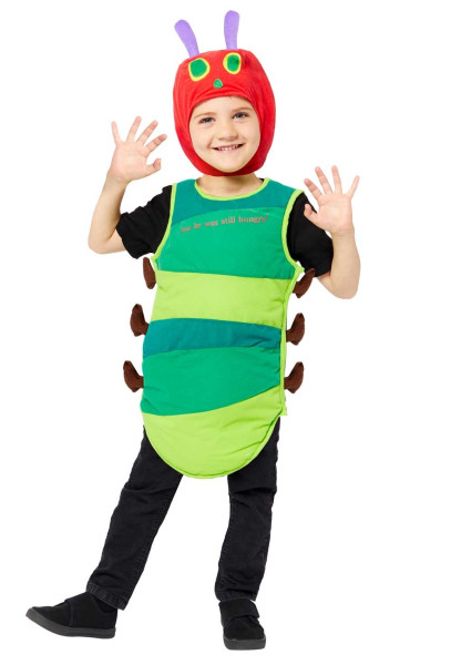 Den Very Hungry Caterpillar kostymen för barn