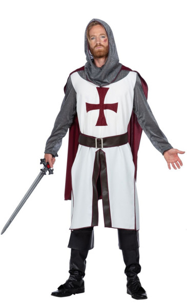 Knight Templar costume for men