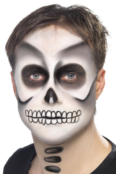 Halloween Make-up Sæt Skeleton 6