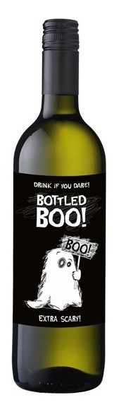 10 etiquetas en botella Boo autoadhesivas 3
