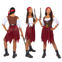 Vista previa: Disfraz de pirata para mujer Lilly