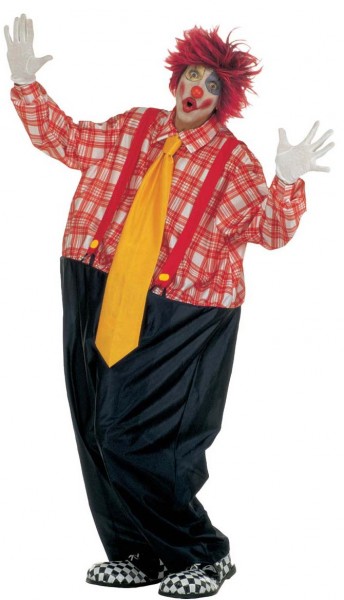 Costume de clown Albert épais