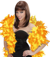 Preview: Colorful two-tone feather boa in 8 colors 180cm
