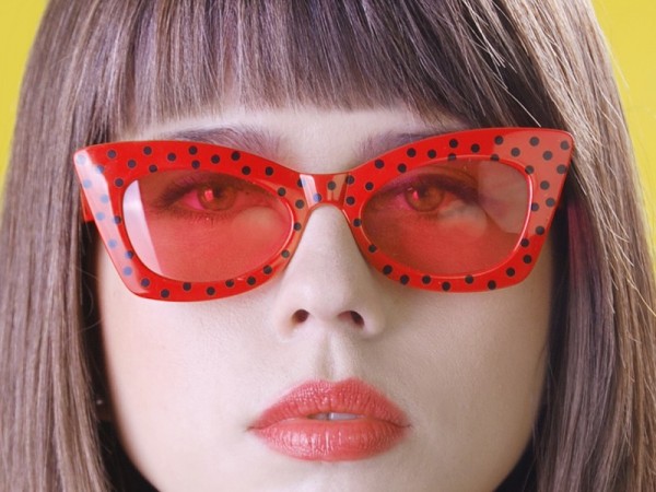 Partybrille Ladybug Rot-Schwarz