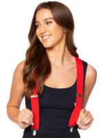 Preview: Red suspenders for men
