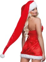 Aperçu: Chapeau de Noël XXL rouge 120cm
