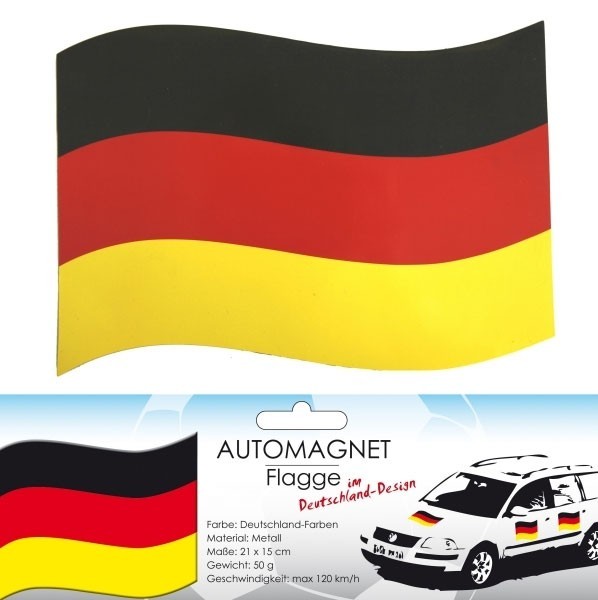 Bandera de Alemania magnética
