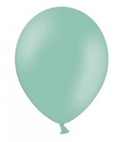 Preview: 50 party star balloons mint 23cm