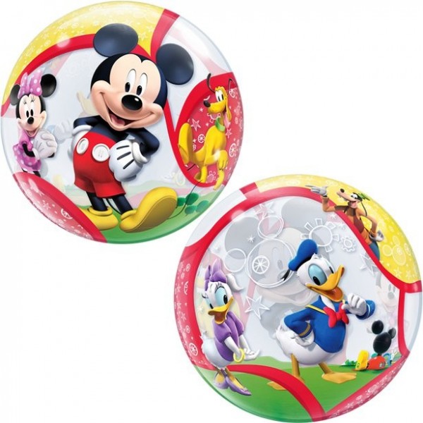 Globo burbuja amigos Mickey Mouse 56cm