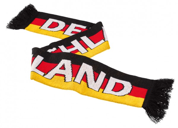 Koseligt tysk fan-tørklæde