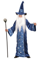 Vista previa: Disfraz de mago mágico infantil