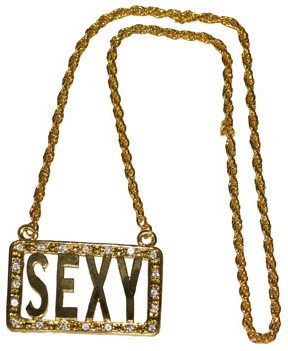 Gold chain mega sexy